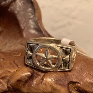 Sterling Silver Star Ring